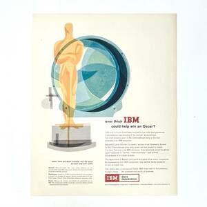 IBM 1960年代 アメリカ 雑誌 LIFE ヴィンテージ 広告 A1193