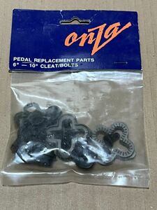 ONZA PEDAL REPLACEMENT PARTS 6-10 CLART SET (R/L) PDA-1409(original)(genuine)(unopened)(end of production) 1995 vintage rare