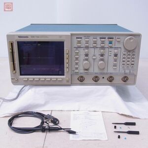 Tektronix TDS744 オシロスコープ 500MHz プローブ付 テクトロニクス 【40