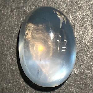 1円〜!!ソ付!!.〔天然ムーンストーン3.954ct〕d 約12.0×8.4mm ルース 裸石 宝石 ジュエリー jewelry moon stone CB0/CB0 テDG0 w4 す48