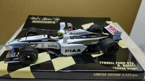 スケール 1/43 TYRRELL FORD 026 ！ 世界の名レーシングカー！ MINICHAMPS