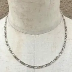 SILVER925 FIGARO NECKLACE/シルバー/ネックレス