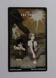 【タロットカード】　GANGSTA. ギャングスタ 「THE FOOL 愚者」　コミックス3巻初版分封入特典　コースケ/新潮社　検イラストカード