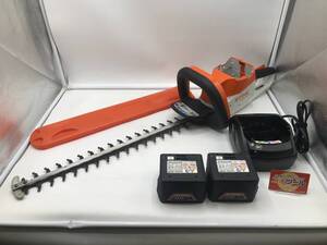 【中古品】STIHL/スチール 充電式ヘッジトリマー HSA56 充電器+バッテリー2個付き[IT2Z72PQHVCL]