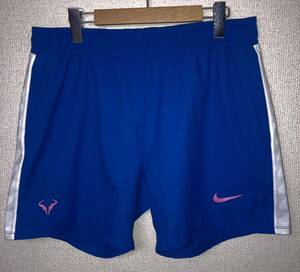 NIKE COURT RAFA ナイキ　ラファエル　ナダル　コート　テニス　ショーツ ハーフパンツ　XLサイズ　ブルー　 AT4316 