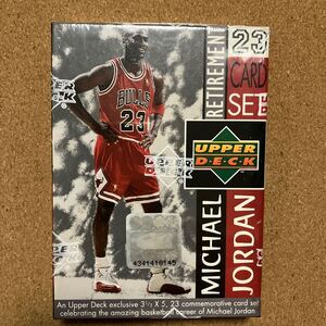 Upper Deck 1999 NBA Retirement 23カードセット　マイケルジョーダン　Michael Jordan 未開封品　ホログラム　シュリンク付き