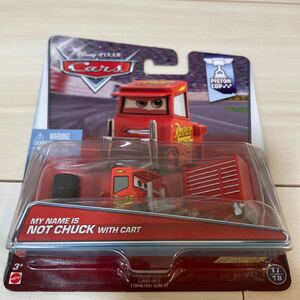 マテル カーズ マイ ネーム イズ ノット チャック MY NAME IS NOT CHUCK WITH CART MATTEL CARS ミニカー キャラクターカー 95 工具箱