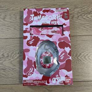 未使用 たまごっち A BATHING APE オリジナルたまごっち ピンク エイプ コラボ