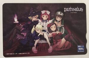 DEATHSMILES デススマイルズ　　特典 図書カード　　DEATH SMILES　ケイブ CAVE　いまじん マジカルパック限定 非売品 新品