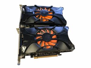 《中古》ビデオカード GTX550Ti（2個）管理番号G113&G114