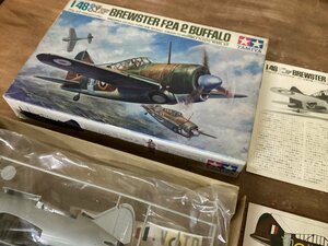 TT-1141 ■送料込■ ブリュースター F2A-2 バッファロー 1/48 タミヤ TAMIYA 飛行機 戦闘機 模型 プラモデル 200g●未使用品/くGOら