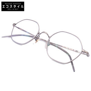 【美品】KANEKO OPTICAL 金子眼鏡 KM-32 ATS オクタゴン メガネフレーム 眼鏡 46□20-138