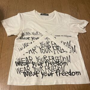 COMME des GARONS Tシャツ Sサイズ Tシャツ 半袖　コムデギャルソン