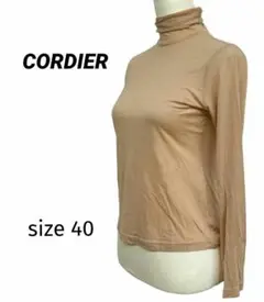 ★訳あり★ CORDIER ハイネック トップス サイズ40