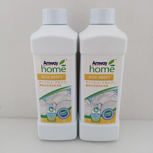 503 未使用 Amway アムウェイ ディッシュ・ドロップ 濃縮台所用液体洗剤 食器洗剤 2本セット まとめて アムウェイホーム 洗剤 洗浄 保管品