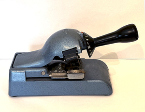 昭和レトロ アンティーク ビンテージ チェックライター スタンパー スタンプ　 小切手 昭和30年代 