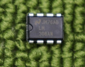 未使用 ナショセミ製 同一ロット ナショナル セミコンダクター OP-AMP LM308AN JM76AB 1個 