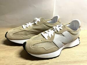 未使用 ニューバランス MS327ME1 ベージュ 27.5cm D new balance