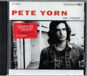 ★【中古輸入盤・送料無料】 PETE YORN ／ DAY I FORGOT