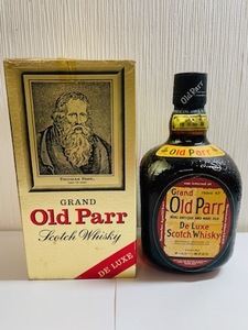 C-71484M　【未開栓】　オールドパー デラックス REAL ANTIQUE AND RARE OLD ★特級 ＊箱付 ※ 750ml 43% スコッチ OLD PARR