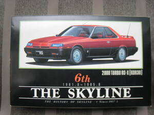 THE　SKYLINE　2000　TURBO　RS・X（KDR30）６TH（1981.8～1985.8）スカイライン