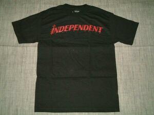 JB即決　INDEPENDENT インディペンデント CARVE LOGO カーブロゴ Tシャツ 黒 ブラック Sサイズ　新品 REAL SANTACRUZ POWELL 80 90