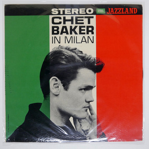 US盤 CHET BAKER/IN MILAN/JAZZLAND 918S LP