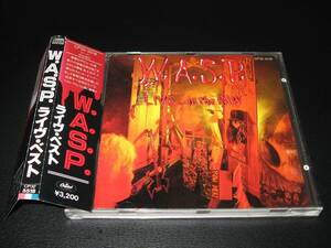 3200円盤 CP32-5518 ◆ W.A.S.P. ワスプ WASP / ライヴ・ベスト 