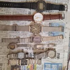 腕時計まとめ売り８個ジャンク