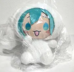 初音ミク　✕　シナモロール　Lぬいぐるみ　初音ミク　タグ付き未使用