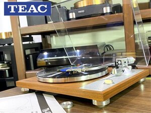 美品 レコードプレーヤー TEAC TN-4D-SE 純正シェル/純正カートリッジ/ケーブル等付属 当社整備/調整済品 Audio Station