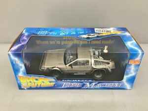 Sun Star サンスター ミニカー BACK TO THE FUTURE TIME MACHINE NO.2710 1/18 ダイキャストメタル デロリアン 未使用 2401LBS049