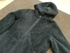 4☆1214【MOUNTAIN HARD WEAR/マウンテンハードウェア】フリースジャケット レディース Mサイズ ブラック《店頭引渡し可/札幌》