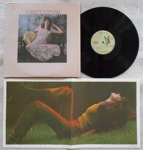 Carly Simon - Carly Simon (US LP) ポスター付 Elektra EKS-74082