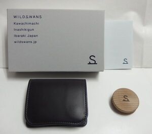 WILDSWANS ワイルドスワンズ PALM パーム ミニウォレット 国産コードバン x イングリッシュブライドル