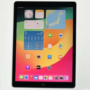 Apple iPad Pro (12.9インチ) (第2世代) スペースグレイ 64GB 3D113J/A Wi-Fiモデル BT最大容量81％ アクティベーションロック解除済