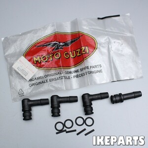 未使用 モトグッチ MotoGuzzi MGS-01 コルサ Corsa 04-07 純正 スロットルバルブ　の部品 GU02999200 「Sparkplug caps kit」 B026L0430