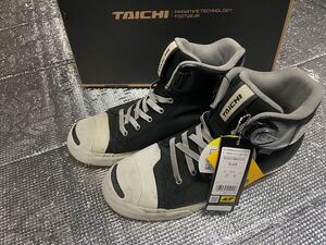 RSタイチ RS TAICHI RSS011 DRYMASTER FIT フープ シューズ RIDING SHOES ドライマスター フィット フープ シューズ　27.５cm ブラック