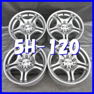 □送料無料 A2■ BMW E46 3シリーズ Mスポーツ 純正 ■ 17×7.5J+41 / 17×8.5J+50 ■ 5H PCD120 ■ ハブφ72.5 ◇ ４本 ◇ 1ピース/M14可