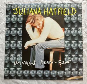 Juliana Hatfield 『 Universal Heart-Beat 』10インチ EP ジュリアナ ハットフィールド LEMONHEADS Evan Dando vinyl