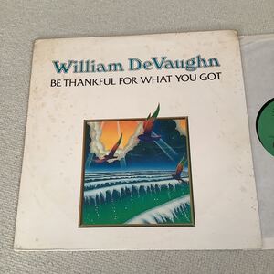 William DeVaughn Be Thankful For What You Got US 1974