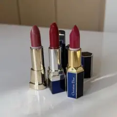 Lancôme ChristianDior 口紅3個セット