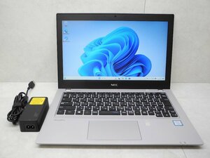 ☆1円スタート☆第8世代☆NEC Versa Pro VKT16/B-3☆Core i5 1.60GHz/8GB/SSD256GB/無線/Bluetooth/カメラ/Office/Windows 11 Pro☆