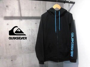 QUIKSILVERクイックシルバー BLOCK 10K HOODIE ZIP ボンディング ジップアップ パーカーXL/撥水パーカー/QZP204626T/スノーボード/程度良好