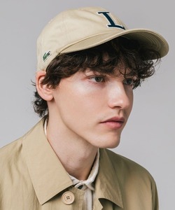 「LACOSTE」 キャップ FREE ベージュ メンズ