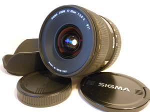 ☆激レア超美品級☆最高級シグマ　SIGMA　 17-35m F2.8-4 DG ＥＸ　Canon　即日発送 　安心の動作確認済　ケース・フード付　