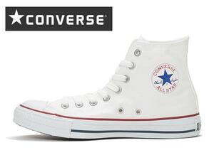 コンバース オールスター ハイカット キャンバス スニーカー CONVERSE CANVAS ALL STAR HI オプティカルホワイト 23.5cm 新品