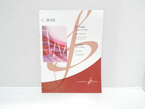 【送料無料】★楽譜★ローズ　　ROSE★　　32 Studies for Clarinet★クラリネット★【匿名配送】★