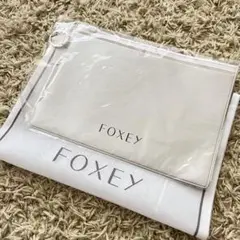 フォクシー　ポーチ　非売品　FOXEY リング付き PVCポーチ