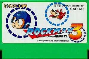 ファミコン カセット◆ロックマン3 Ｄｒ．ワイリーの最期!?（イタミ）